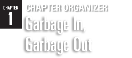 Chapter 1: Chapter Organizer: Consumer Concerns